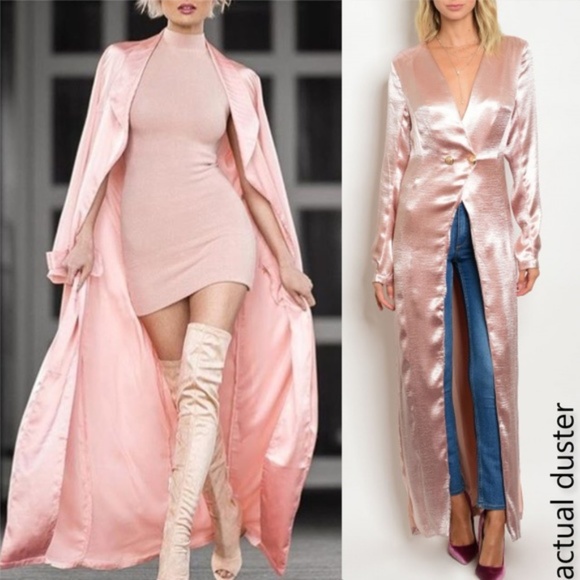MODA ME COUTURE Jackets & Blazers - ❤LAST 1❤ CHIC SATIN DUSTER